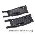 thumbnail image 3 of JIAHAOO Durable Carbon Fiber Protection Plates for TRAXXAS SLEDGE MONSTER TRUCK - Enhances Vehicle Safety, 3 of 3