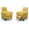 thumbnail image 2 of Reliance Impex 81-Mustard Palermo Siena Recliner Club Chair - Mustard, 2 of 5