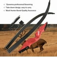 thumbnail image 6 of Black Hunter 60” Original Recurve Bow for Adults American Red Bow Hunting, 6 of 6