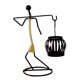 thumbnail image 1 of Candelabros creativos, candelabros de , candelabros de hierro hechos , candelabros de hierro para decoraciones de con El 17x10x23.8CM, 1 of 8