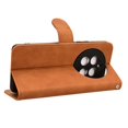 thumbnail image 3 of For Realme 12 Pro 5G/12 Pro+ 5G Case Skin-touch Flip Leather Phone Cover - Brown, 3 of 5