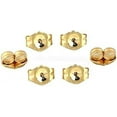 thumbnail image 4 of 10 Pcs 14K Yellow Gold Earring Backs Replacement Earring Backs, 4 of 5