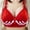 Red, variant on Babysbule Bras for Women Clearance Women Wirefree Adjustable Fitness Top Sport Push Up Seamless Running Yoga Bra