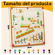 thumbnail image 2 of Laberinto De Madera Juguetes67PZ Magnéticos Malubero,Multicolores, 2 of 5