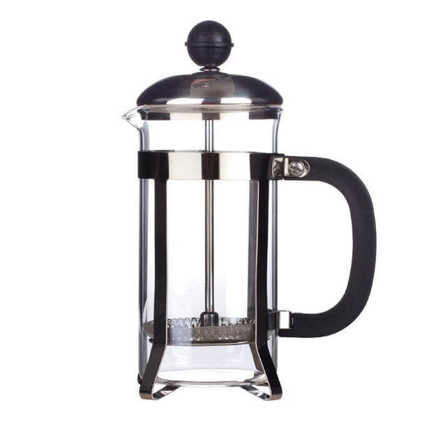 ¡Oferta! Utensilios de cocina Dusknt: ¡Oferta! Cafetera de acero inoxidable para té y café, cafetera de borosilicato, prensa, filtro de vidrio, cocina, comedor y bar, desmineralizador.