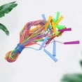thumbnail image 6 of WORGEOUS 30 PCS  PVC Jumping Ropes Plastic Handle Skipping Ropes Portable Fitness Ropes Sports Supplies for Home Kids Playing (Random Color), 6 of 8