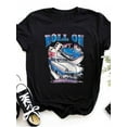 thumbnail image 3 of Lovelywholesale Racing Car Letter Print T-shirt, 3 of 3