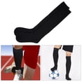 thumbnail image 3 of CIMAXIC 3Pares Calcetines Deportivos Negros Para Fútbol Y Baloncesto Con Antideslizante Y Buena Ventilación, 3 of 7