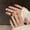 B76 - foot nail, variant on Yihe nail art hands and feet of the same style of retro old money style fritillary fragment cat's eye heavy industry short pure handmade wearable nail