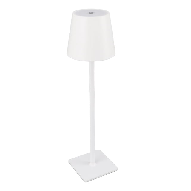 Cordless Table Lamp, Book Reading Light 3 Color Mode USB For Office Black,White