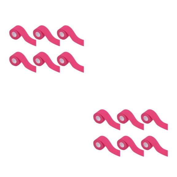 Greeniant Cinta elegante de 6 rollos para recuperación atlética y protección de tobillos de amplia aplicación parche muscular color rosa 3,8 color rosa 3.8 cm * 5m 2Conjunto