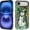Farm Garden Sunflowers Snowman, variant on Case for iPhone 17, Fire Agate Precious Stone Gold Design Hybrid Dual Protection Soft TPU Hard PC Shockproof Anti Scratch Cover Men Women Stylish Protective Phone Case