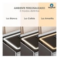 thumbnail image 3 of Buro Inteligente Mesa De Noche Organizador Recamara Mueble Acabado Mate Color Gris, 3 of 5