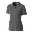 thumbnail image 2 of Women's Cutter & Buck Steel Auburn Tigers Advantage Tri-Blend Pique Polo, 2 of 3
