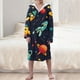 thumbnail image 1 of Ropa de cama Ropa infantil Albornoz grueso con capucha alargado Pijamas de terciopelo para niñas Camisón de poliéster para niñas, 1 of 7