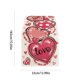 thumbnail image 3 of Camino de mesa de San Valentín, mantel supersuave para catering, bodas, cocinas, fiestas, vacaciones, picnics, decoración del hogar, 13 x 72 pulgadas de largo, textura romántica con corazón artístico,, 3 of 6
