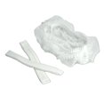 thumbnail image 4 of Gorros desechables CHAO 100 unidades blancos transpirables resistentes, 4 of 5
