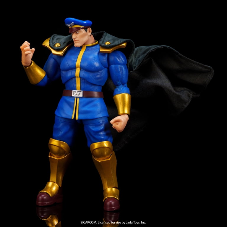 Jada Toys Street Fighter II Guile vs M. Bison 2-Pack Action Figure
