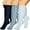 Blue Dot, variant on 3 Pairs Plus Size Compression Socks for Women Men 20-30 mmHg 2xl 3xl 13xl , Wide Calf High Tights Long SocksStockings Best Support for Circulation, Running