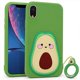 thumbnail image 5 of Funda de silicona suave con forma de aguacate, diseño 3D divertido, protección total, a prueba de golpes, para niñas, niños y mujeres (iPhone 11), 5 of 5