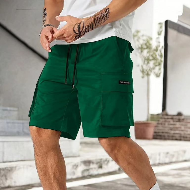 Men'S Cargo Shorts Pantalones Cortos Hombre Mens Cargo Shorts