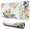 Fruits Oranges, variante sur Tapis de Souris de Bureau Imperméable, Caoutchouc+multispandex Lavable pour Jeu de Société Maison 31.5x15.7 Pouces