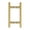 Satin Gold, variant on GHS-174K - Round Ladder Pull Handle 6"