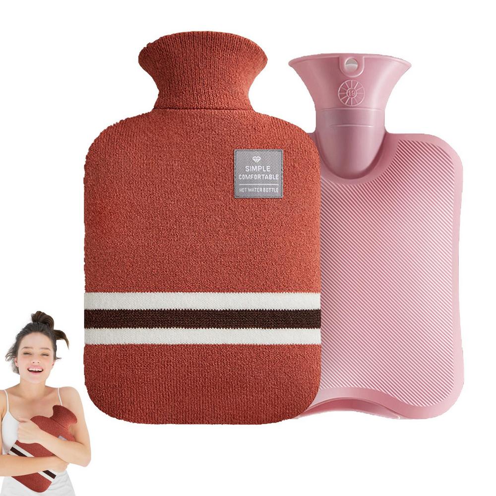 Kafei Hot Water Bottle With Cover Hot Water Hand Warmer PVC Hot Water