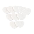 thumbnail image 3 of 10 piezas de hojas de espuma de arte texturizado tablas de pintura absorbente de textura suministros de arte de pintura para pintura de bricolaje Corazón 7x6cm, 3 of 8