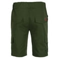 thumbnail image 4 of Men‘s Cargo Sports Short Pants Casual Slim Fit Solid Drawstring Elastic Waist Shorts With Pockets, 4 of 6