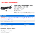 thumbnail image 2 of Pitman Arm - Compatible with 2000 - 2002 Dodge Ram 3500 RWD 2001, 2 of 2