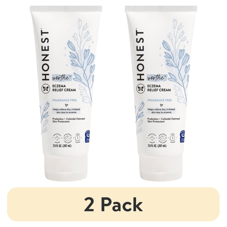 Honest Company Eczema Relief Cream, 2-Pack 7 oz photo 1