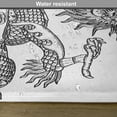 thumbnail image 6 of Ambesonne Dragon Place Mats Set of 4, Chinese Creature, Standard Size, Black White, 6 of 6