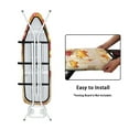 thumbnail image 4 of HELLHERO Leaves Easy Installation 15x54 Ironing Board Cover, Minimalist Style Elastic Edge for Smooth Iron, Ironing Board Cover with Standard Size, 4 of 5