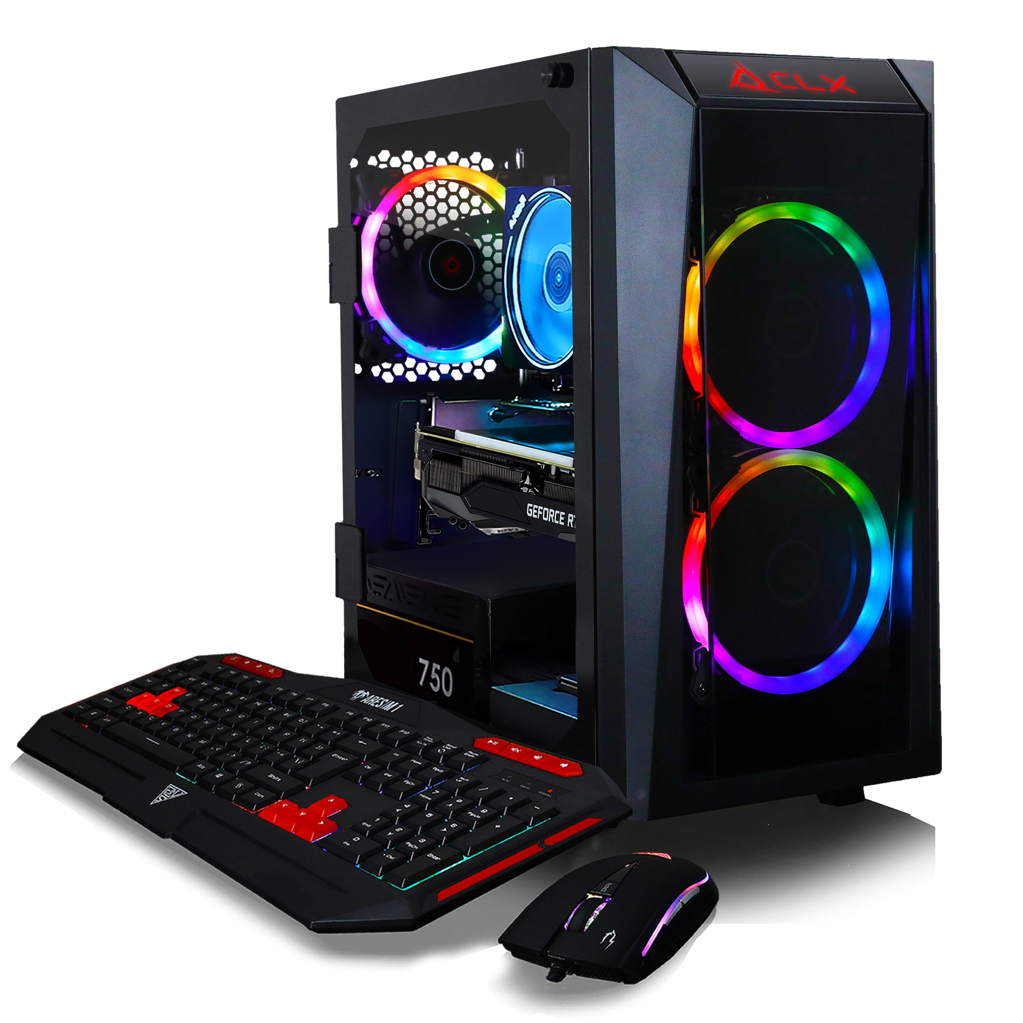 CLX SET VR-Ready Gaming Desktop - AMD Ryzen 9 3900X 3.8 