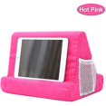 thumbnail image 1 of Soft Pillow Tablet Pillow Stand For Ipad Stand Multi-angle Tablet Phone Holder Lap Stand Mobile Phone Holder,Pink, 1 of 4