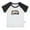 Short Black Raglan T-shirt, variant on iDzn Little Cutie Novelty T shirt For Baby, Newborn Babies T-shirts, Infant Cute Orange Tops, 0-24M Kids Graphic Tees Clothing (Short Black Raglan T-shirt, 0-6 Months)
