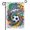 B, variant on XaaKee Garden Flags Victory Banner Splatter Theme Garden Flag Double-sided High-Quality White Linen Small Garden Flags Yard Decoration 12x18Inch