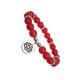 thumbnail image 2 of Sonducket elástica con cuentas, dije de piedra de color, colgante de loto, de cadena, de cuentas de piedra lunar, brazalete Ropa, zapatos y accesorios Miscelánea Ágata roja Sonducket AP015034-04, 2 of 6