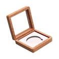 thumbnail image 3 of arctrm Wooden Coin Presentation Display Box Gift Box Home Commemorative Coin Holder White, 3 of 10