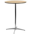 thumbnail image 1 of Kingfisher Lane Round Wood Cocktail Table, 1 of 9