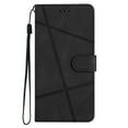 thumbnail image 3 of Cowithday Galaxy A05s Flip Wallet Phone Case, PU Leather Kickstand Wrist Strap Card Holders Photo Slots Shockproof TPU Inner Shell Magnetic Solid Color Case Cover for Samsung Galaxy A05s 6.7", Black, 3 of 10