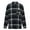 Black, variant on cllios Mens Woolen Jackets Big and Tall Plaid Outerwear Fall Button Down Shirt Jacket Classic Fit Long Sleeve Cardigan Jacket