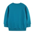 thumbnail image 5 of Wonitaaizi Toddler Girl Sweatshirt Clothes Long Sleeve Crewneck Clothing Top (4-5 Years,Navy), 5 of 7