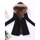 thumbnail image 2 of -Chaqueta de algodón acolchada para mujer, abrigo informal ajustado con capucha bordada, Parkas acolchadas, abrigo cálido, otoño e invierno, novedad, 2 of 5