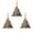 A, variant on KCEHTA 3 Pcs Christmas Book Tree Ornaments, Book Lover Christmas Ornaments, Stacked Books Christmas Ornaments, Christmas Tree Shape Bookshelf Pendant, Christmas Tree Ornaments for Book Lovers
