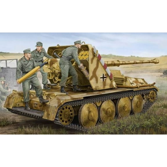 1/35 German Ardelt 1 8.8vm Pak 43 Waffentrager Selp-Propelled Gun