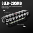 thumbnail image 5 of Ramsay's Expression LED USB Rechargeable Bike Tail Light Set, 5-in-1 Bicycle Alarm, with Turn Signals Brake Light, Black, 5 of 9