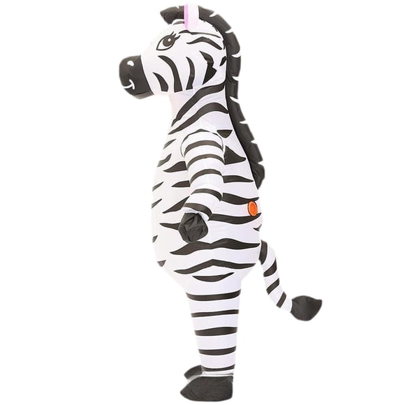 Disfraz inflable de cebra disfraz inflable para Festival Carnaval Halloween