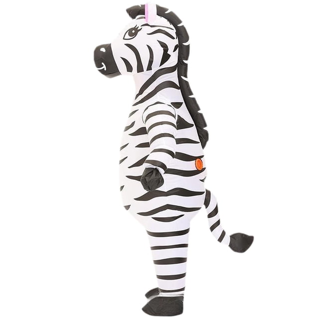Disfraz inflable de cebra disfraz inflable para Festival Carnaval Halloween